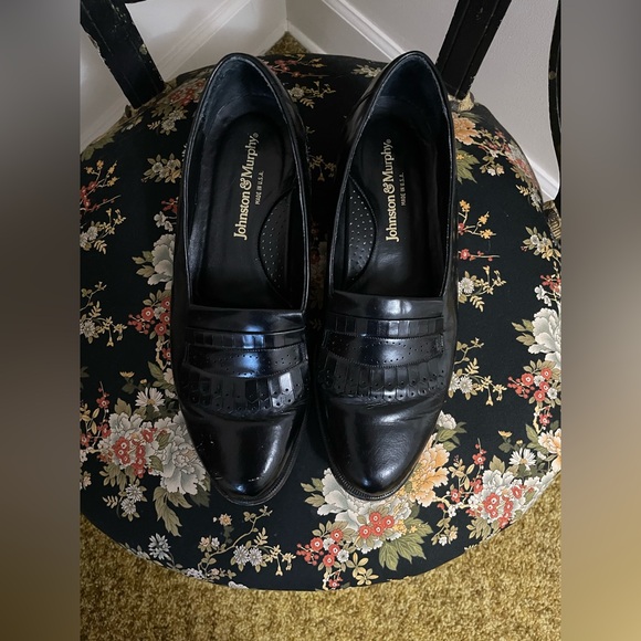 Johnston & Murphy Other - Vintage Johnston & Murphy Black Shoes